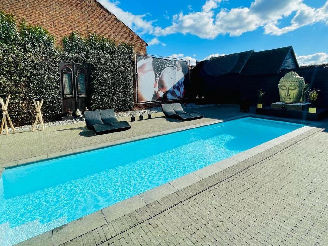 Maison Beau Bed and Breakfast Zonhoven Exterior foto